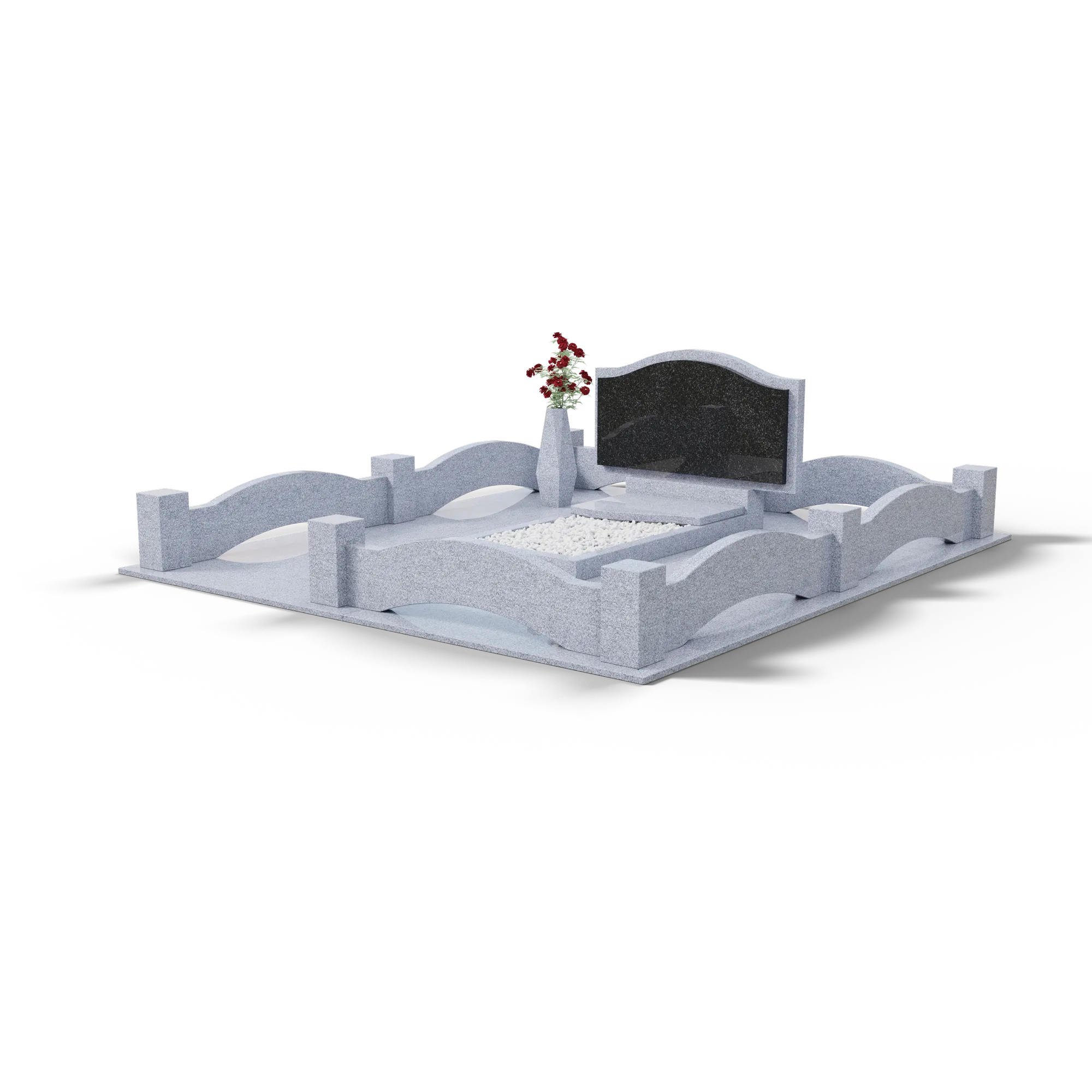 Мемориальный комплекс из гранита Исетский КукК1 250x200