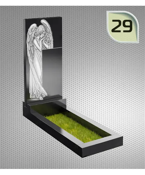 Макет вертикального памятника №29