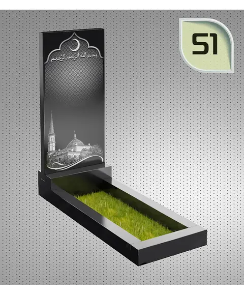 Макет вертикального памятника №51