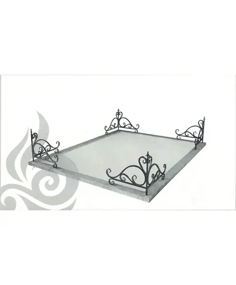 Уголок металлический сварной УМТ4 (цветной полимер)