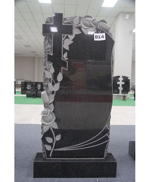 Комплект памятника с розами 120 × 60 × 7 см В14